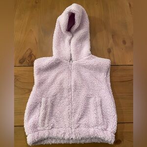 Fleece Old Navy vest, light purple (L 10/12)